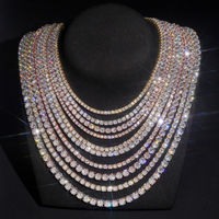 Tennis Necklace – 14k Gold Lab Diamonds