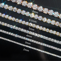 Tennis Necklace – 14k Gold Lab Diamonds