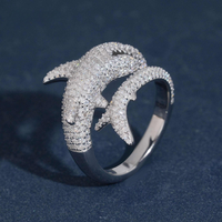 Shark Lab Diamond Ring – 14k Gold