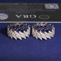 Anillo con Pavé de Diamantes de Laboratorio, Diseño Alas Superpuestas – Oro de 14k