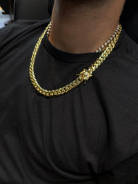 Miami Cuban Link Fully Solid Gold / Rose Gold