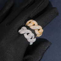 Anillo con diamante de laboratorio Infinity - Oro de 14k