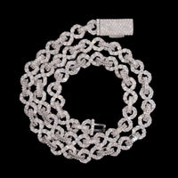 Collar infinito Big Pointer – Diamantes de laboratorio de oro de 14k