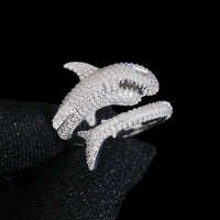 Shark Lab Diamond Ring – 14k Gold
